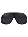 Dolce & Gabbana Black Injected Sunglasses In Black