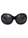 Dolce & Gabbana Geometric Frame Sunglasses In Black