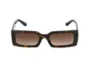 Dolce & Gabbana Womens Brown Dg4416 Rectangle-frame Tortoiseshell Acetate Sunglasses In Brown