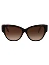 Dolce & Gabbana Cat-eye Sunglasses In Brown