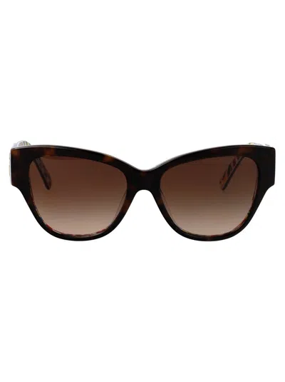 Dolce & Gabbana Cat-eye Sunglasses In Brown