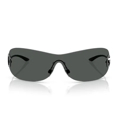 Dolce & Gabbana Unisex Sunglasses Dg2308 In Black