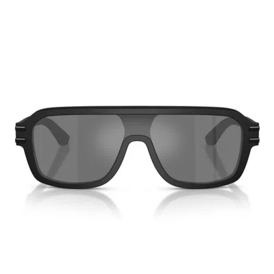 Dolce & Gabbana Sunglasses Dg4507 25256 G Matte Black/mirrored Gray Men