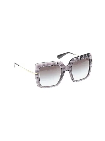 Pre-owned Dolce & Gabbana Sunglasses In Gray