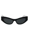 Dolce & Gabbana Black Acetate Sunglasses In Black
