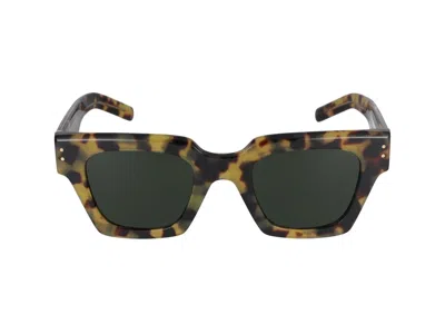 Dolce & Gabbana Sunglasses In Havana Yellow/crystal