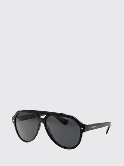 Dolce & Gabbana Sunglasses Men  In Black