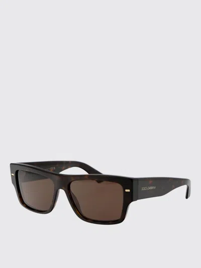 Dolce & Gabbana Sunglasses Men  In Brown