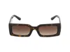 Dolce & Gabbana Womens Brown Dg4416 Rectangle-frame Tortoiseshell Acetate Sunglasses In Brown