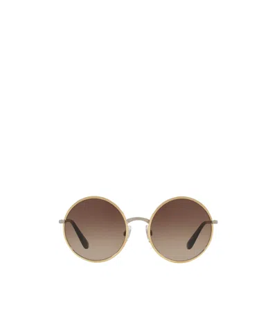 Dolce & Gabbana Sunglasses In Gold