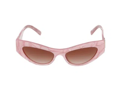 Dolce & Gabbana Sunglasses In Pink Mother Of Pearl