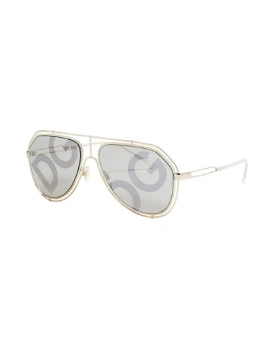 Dolce & Gabbana Sunglasses In Platinum