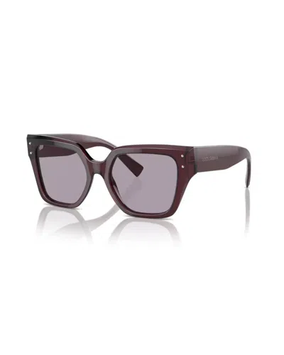 Dolce & Gabbana Sunglasses In Burgundy