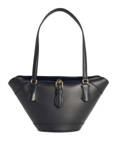 Dolce & Gabbana Sunset Black Leather Bag