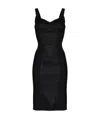 Dolce & Gabbana Suspender Dress In Black