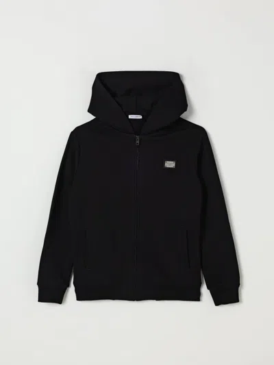 DOLCE & GABBANA SWEATER DOLCE & GABBANA KIDS COLOR BLACK,H26919002