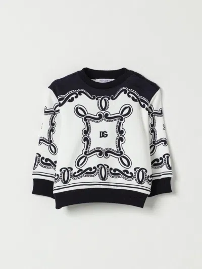 DOLCE & GABBANA SWEATER DOLCE & GABBANA KIDS COLOR BLUE,G50663009