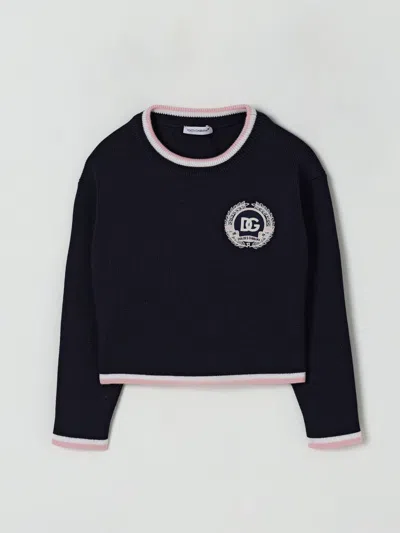 Dolce & Gabbana Sweater  Kids Color Blue