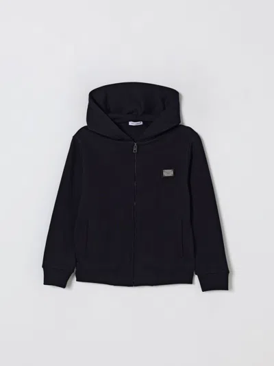 Dolce & Gabbana Sweater  Kids Color Blue In Multi