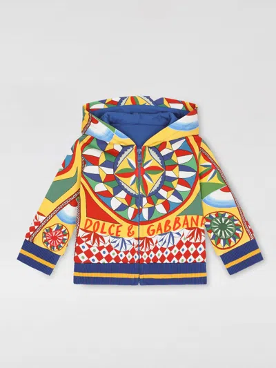 Dolce & Gabbana Babies' Sweater  Kids Color Multicolor In Gold