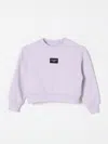 DOLCE & GABBANA SWEATER DOLCE & GABBANA KIDS COLOR WISTERIA,F76550085