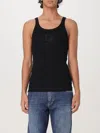 Dolce & Gabbana 'tank Top With Dg Embroidery In Schwarz