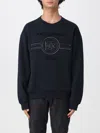Dolce & Gabbana Sweatshirt With Embroidery In Blue