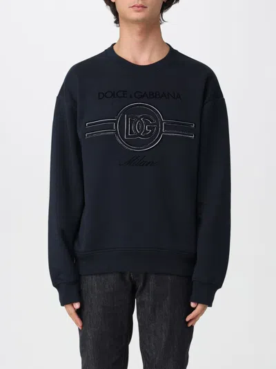 DOLCE & GABBANA SWEATSHIRT DOLCE & GABBANA MEN COLOR BLUE,H35464009