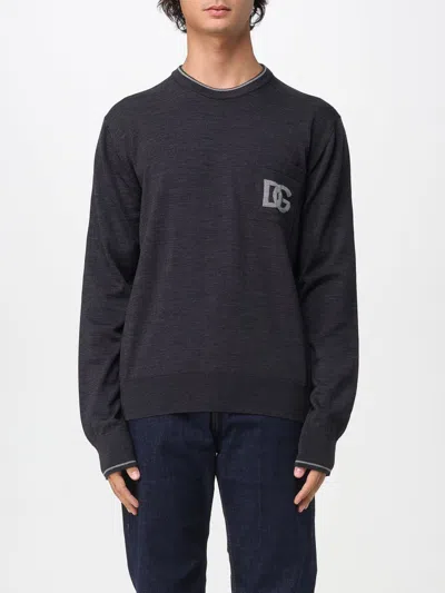 Dolce & Gabbana Sweater  Men Color Grey In Black
