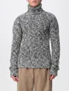 Dolce & Gabbana Turtleneck Pullover In Gray