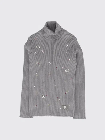 Dolce & Gabbana Sweater Kids Color Grey In Gray