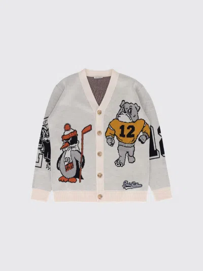 Dolce & Gabbana Sweater Kids Color White In Multi