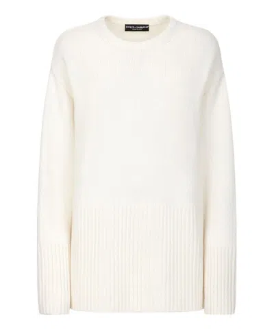 Dolce & Gabbana Sweater In White