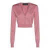 Dolce & Gabbana Lace-trimmed Cropped Cardigan