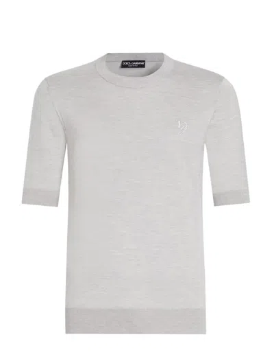 Dolce & Gabbana Sweaters In Gray