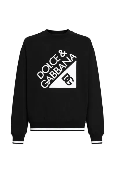 Dolce & Gabbana Sweaters In Black