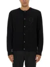 Dolce & Gabbana Button-down Cardigan In Black
