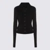 Dolce & Gabbana Women Single-breasted Wool Cloth Jacket In Black