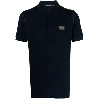 DOLCE & GABBANA SWEATERS BLUE