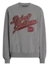 Dolce & Gabbana Jersey With Embroidery In Gray