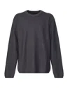 Dolce & Gabbana Oversized Crewneck In Grey