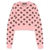 Dolce & Gabbana Dg-jacquard Sweater In Pink