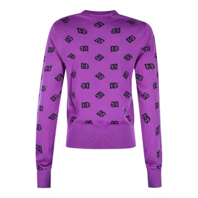Dolce & Gabbana Sweaters In Purple