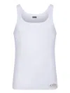 Dolce & Gabbana White Cotton Tank Top In White