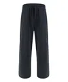 Dolce & Gabbana Cotton Wide-leg Sweatpants Zipper Pocket In Grey