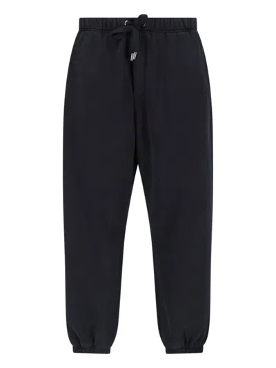 Dolce & Gabbana Sweatpants Logo In Black