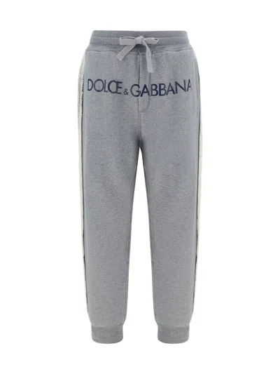 Dolce & Gabbana Sweatpants In Grey