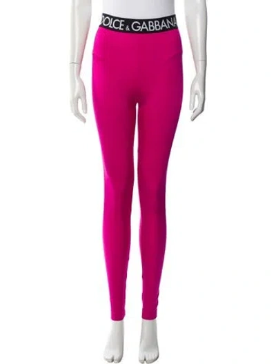 Pre-owned Dolce & Gabbana Sweatpants In Pink