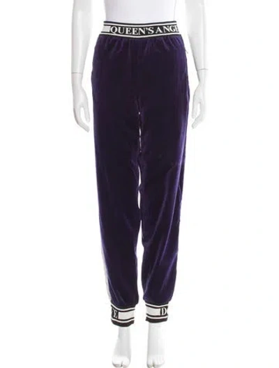 Pre-owned Dolce & Gabbana Sweatpants In Purple