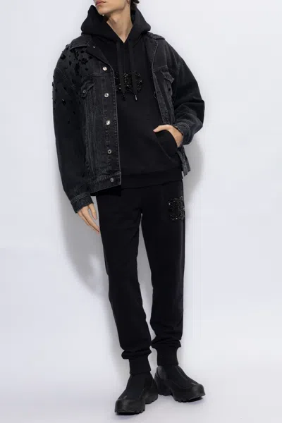 Dolce & Gabbana Jogging Pants In Black